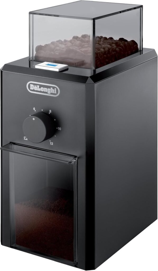 De’Longhi KG 79 elektrische Kaffeemühle, schwarz