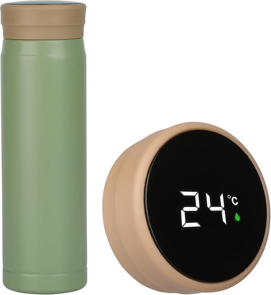 Belle Vous Thermobecher – intelligenter Edelstahlbecher mit LED-Temperaturanzeige