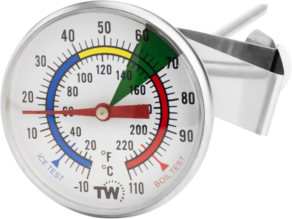 Edelstahl-Milchschaum-Thermometer für Baristas