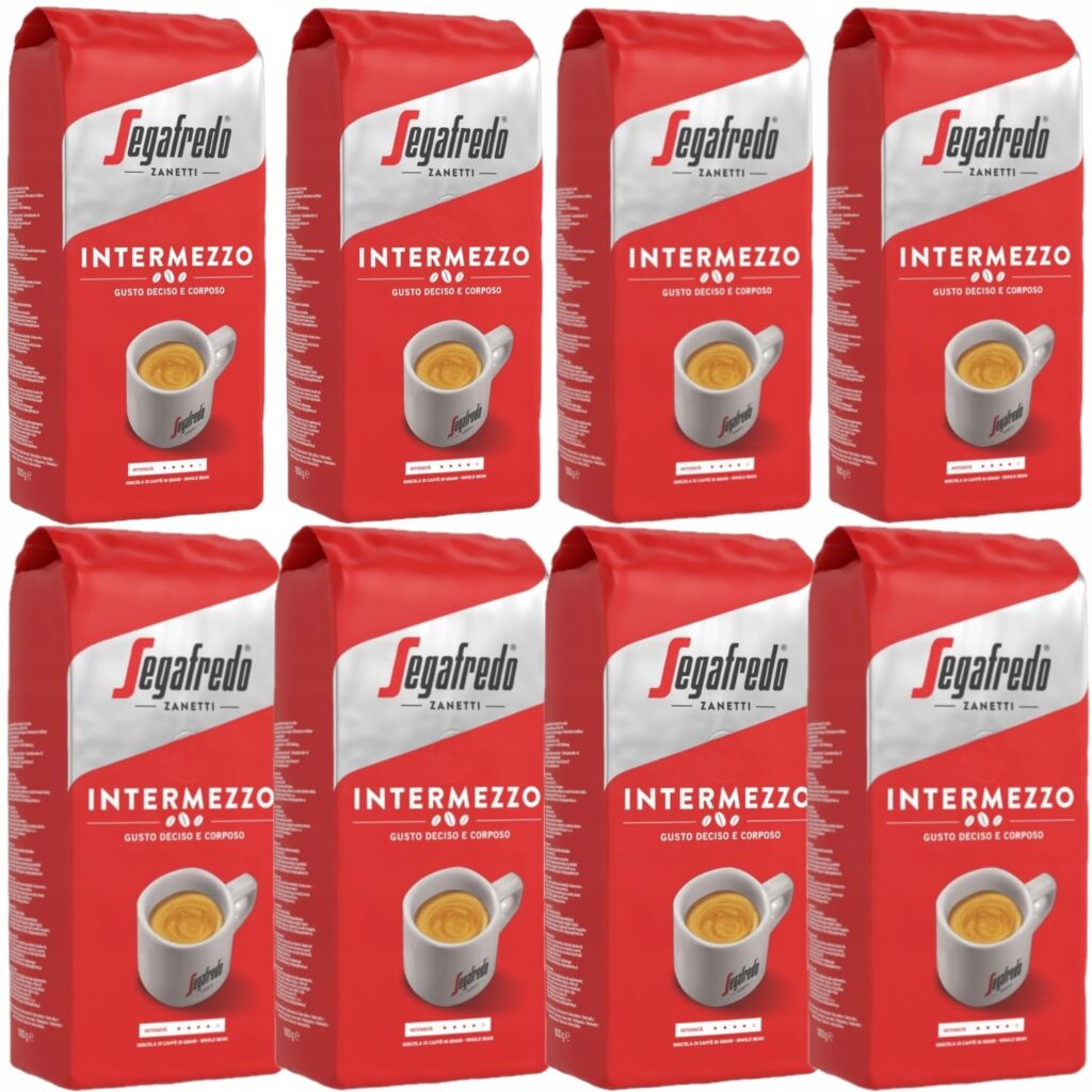 Segafredo Intermezzo Espresso-Bohnen kräftige Röstung