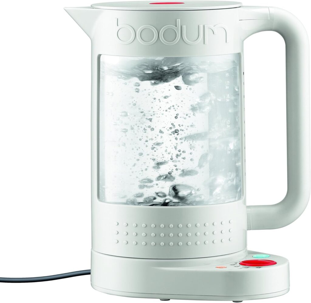 Bodum Bistro Wasserkocher mit variabler Temperaturregelung und Doppelwand-Design