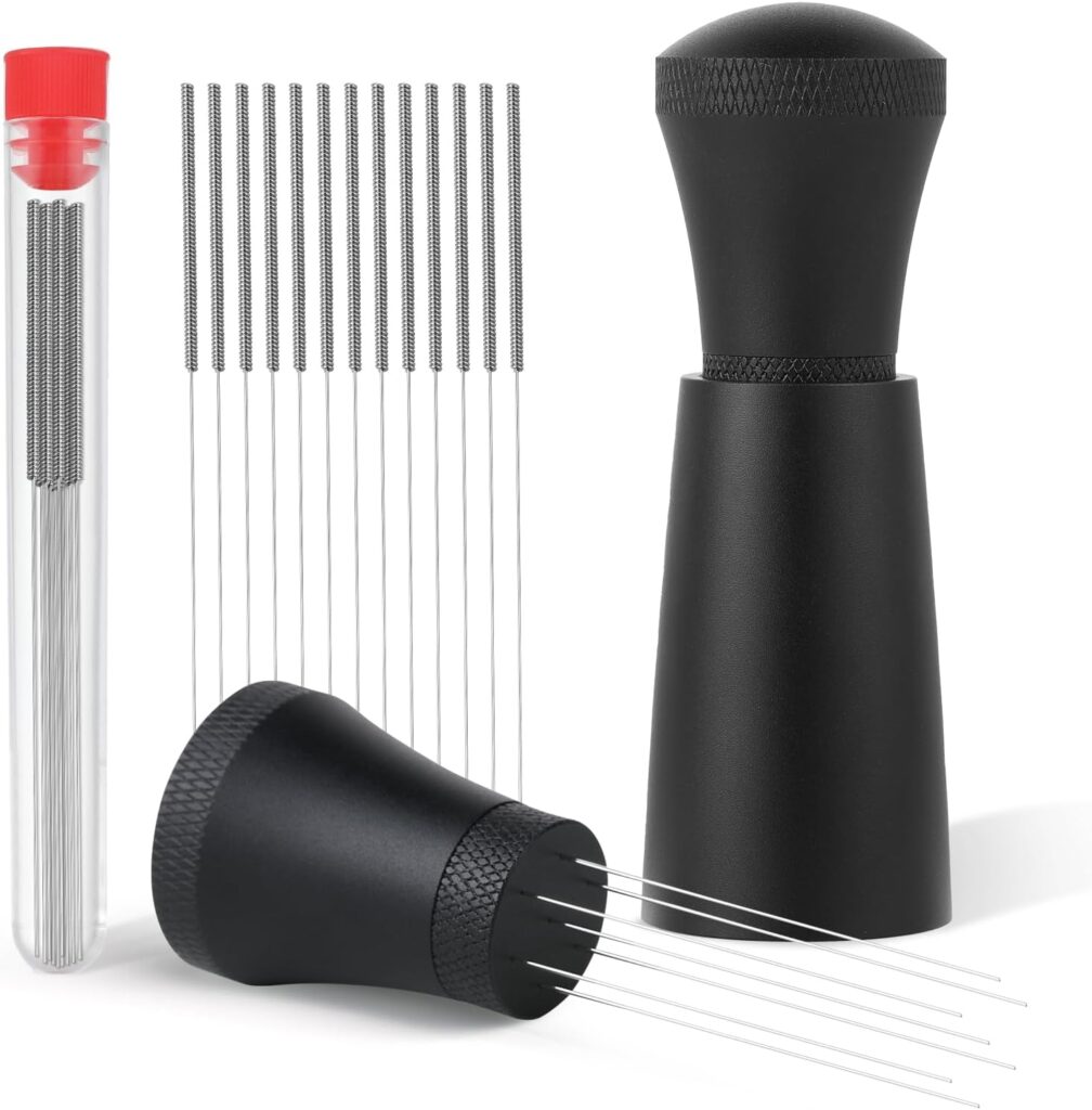 WDT-Tool mit Ersatznadeln – Feine Verteilung für gleichmäßige Extraktion 2026